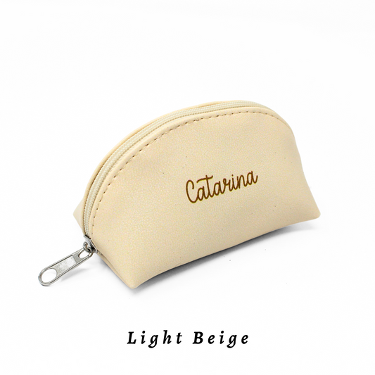 Porta-moedas Light Beige Personalizado