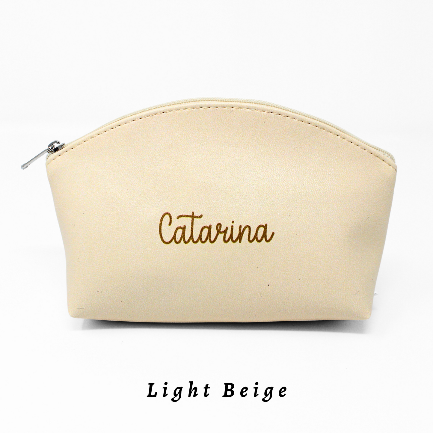 Necessaire Redonda Light Beige Personalizado